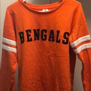 M Cincinnati Bengals PINK Sweater
